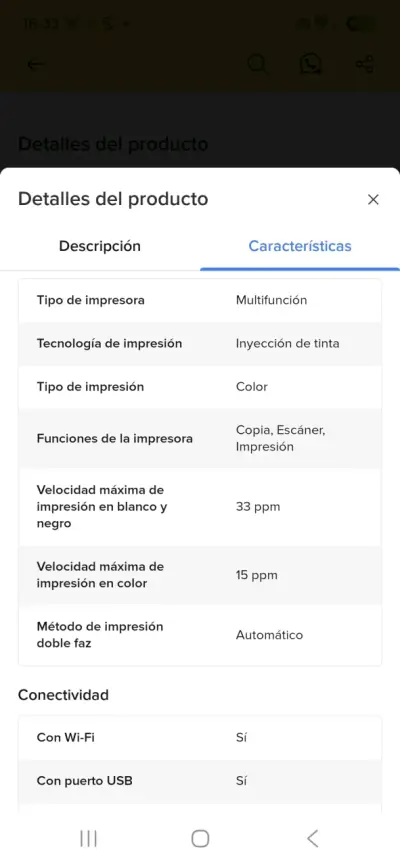 Impresora multifunción Epson EcoTank L4260 WiFi - miniatura 3