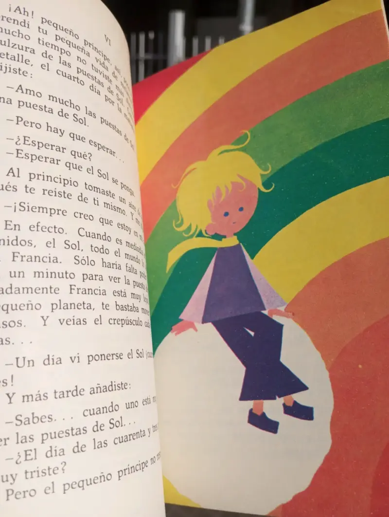 Libro El principito edición 1969 - 5