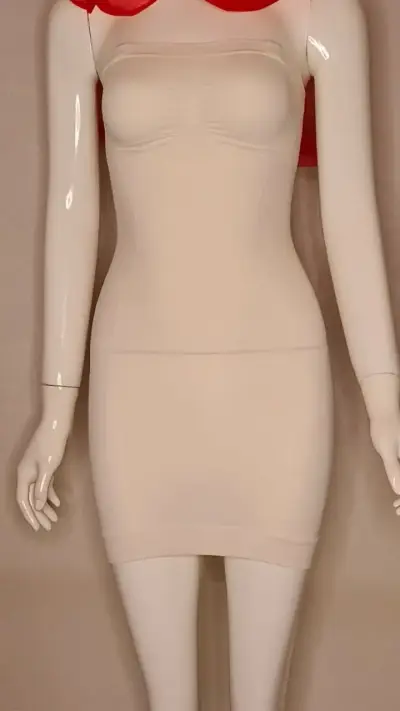 Línea Silhouette - Faja Vestido Karam Blanco/L - miniatura 1