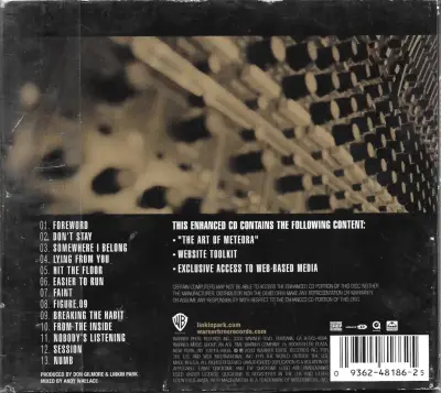 Linkin Park ‎– Meteora (CD) - miniatura 2