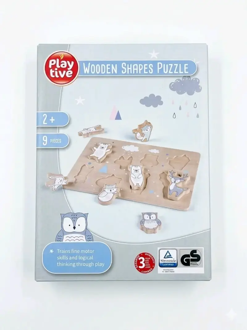 Rompecabezas de Madera Playtive para Niños - 1