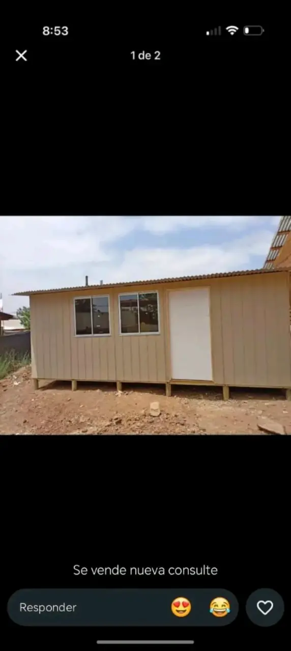 Casa prefabricada nueva en venta