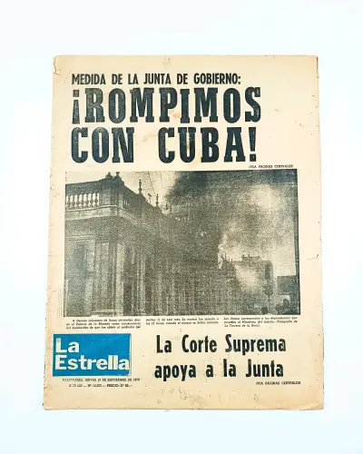 La Estrella de Valparaíso, 13 de Septiembre 1973. - miniatura 1
