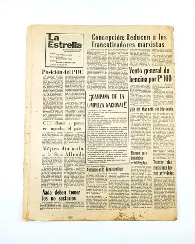 La Estrella de Valparaíso, 13 de Septiembre 1973. - miniatura 4