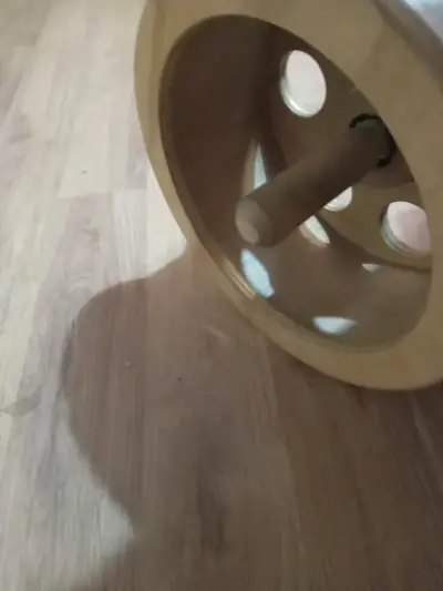 Carrete de hilo de madera grande - miniatura 2