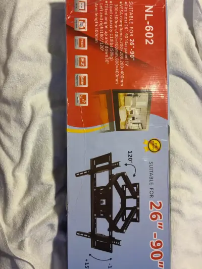Soporte de pared para TV de 26 a 90 pulgadas - miniatura 2