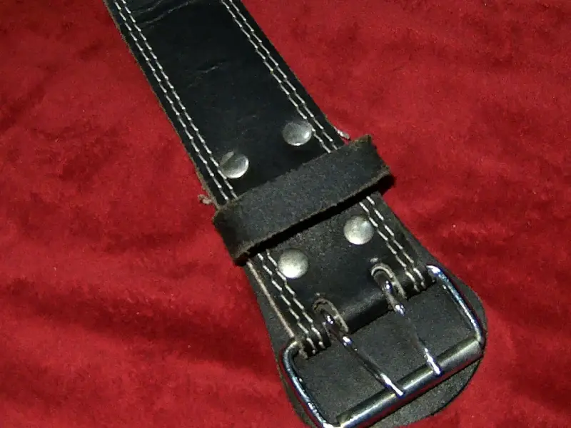 Cinturón de levantamiento de pesas DRB negro - 2