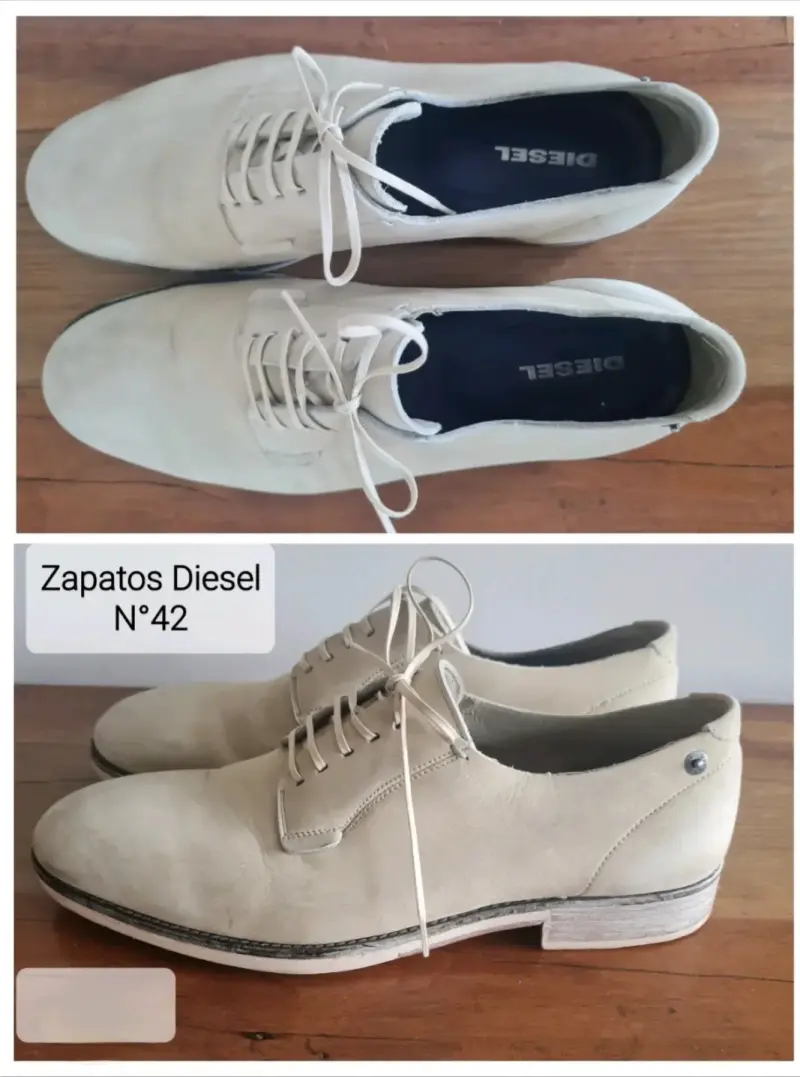 Zapatos Diesel beige talla 42 en buen estado