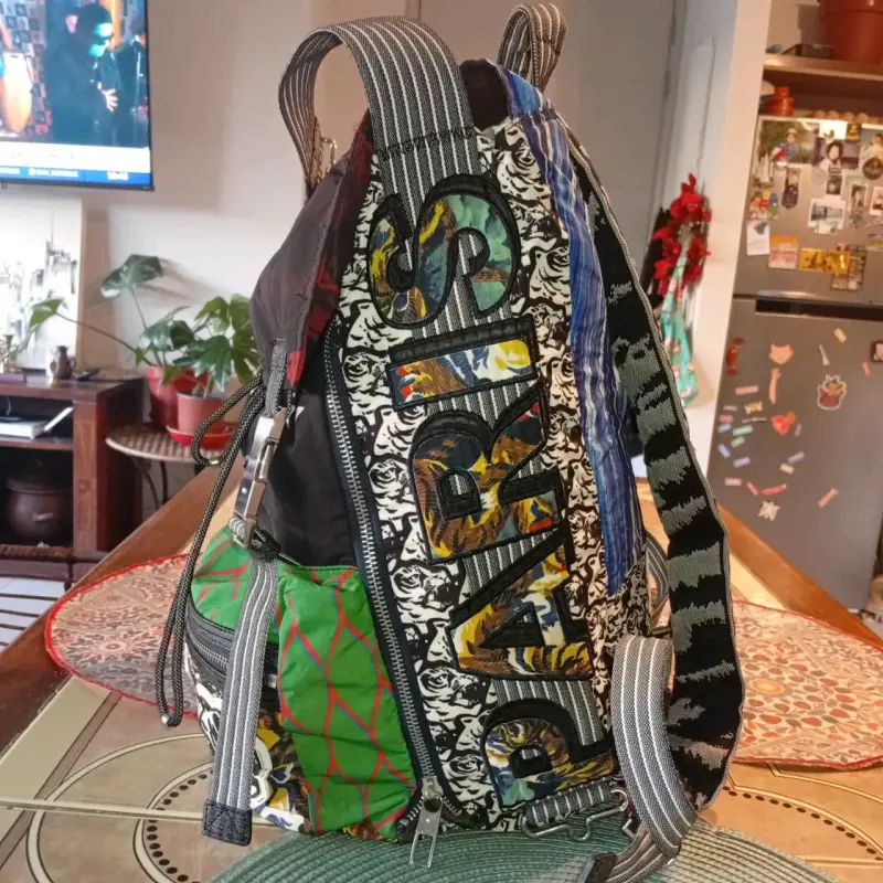 Mochila Kenzo multicolor diseño único de colección - 3