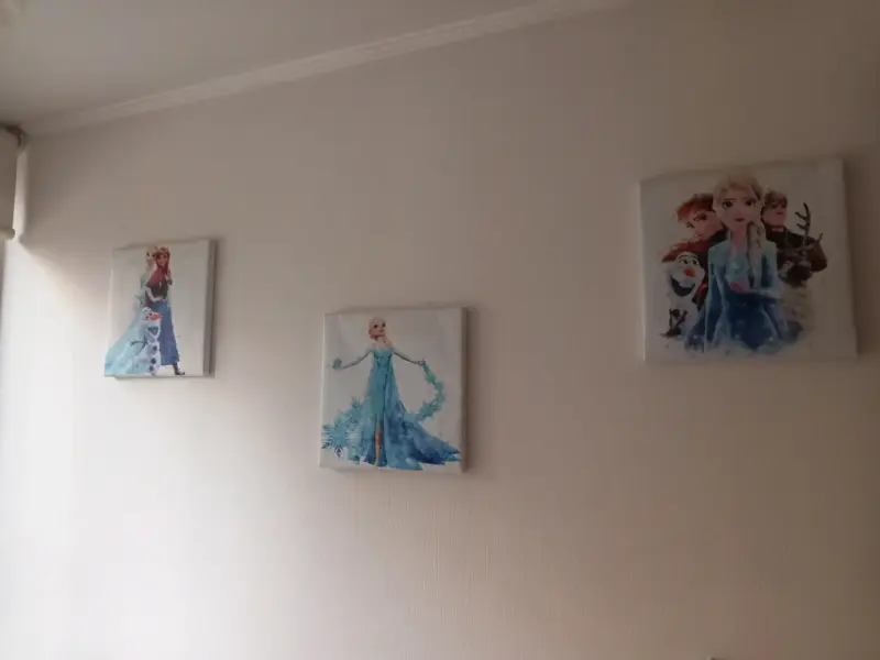 Cuadros decorativos Frozen para niños - 1