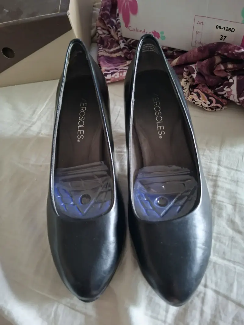 Zapatos de Tacón Negro Aerosoles Talla 37 - 1