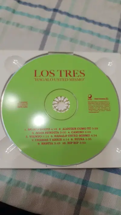 CD Los Tres Hagalo Usted Mismo - miniatura 3