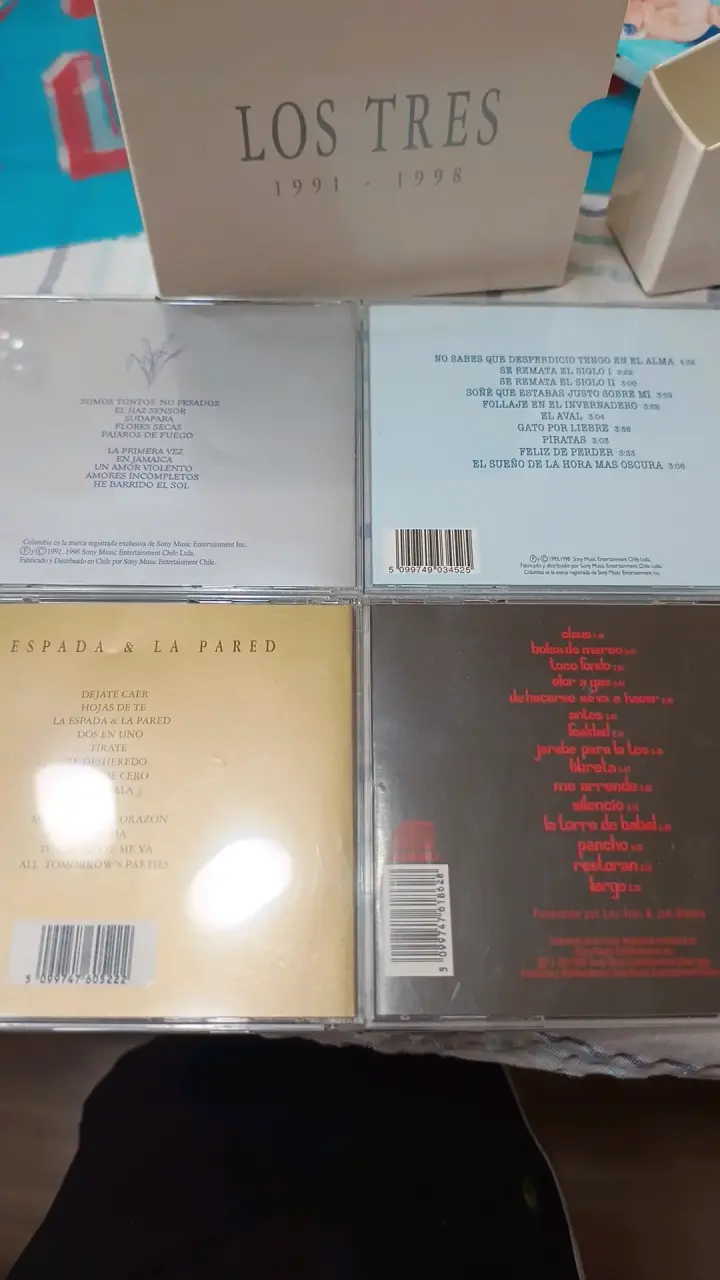 Colección de CDs Los Tres 1991-1998 - 5