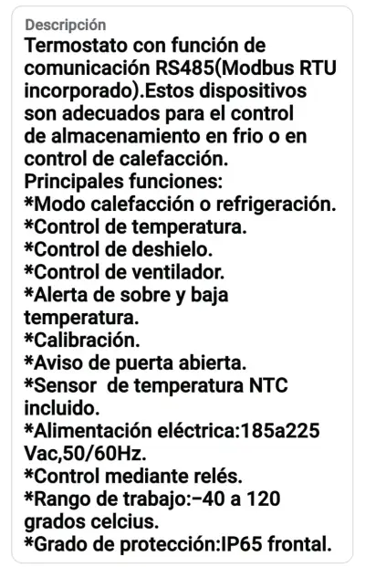 Termostato Digital con Sensor de Temperatura - miniatura 4