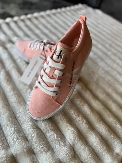 Zapatillas rosas Calvin Klein Jeans casuales - miniatura 1