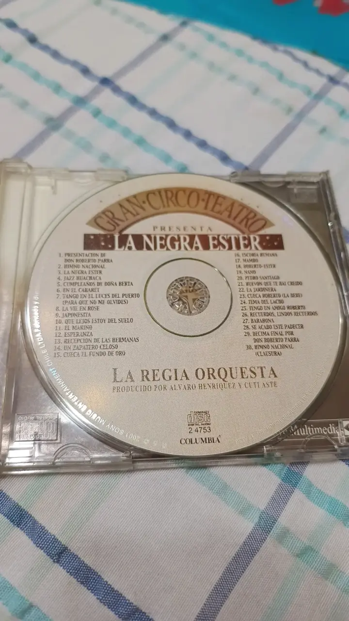 CD La Negra Ester Gran Circo Teatro - 3