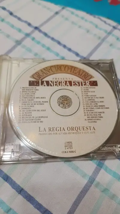 CD La Negra Ester Gran Circo Teatro - miniatura 3