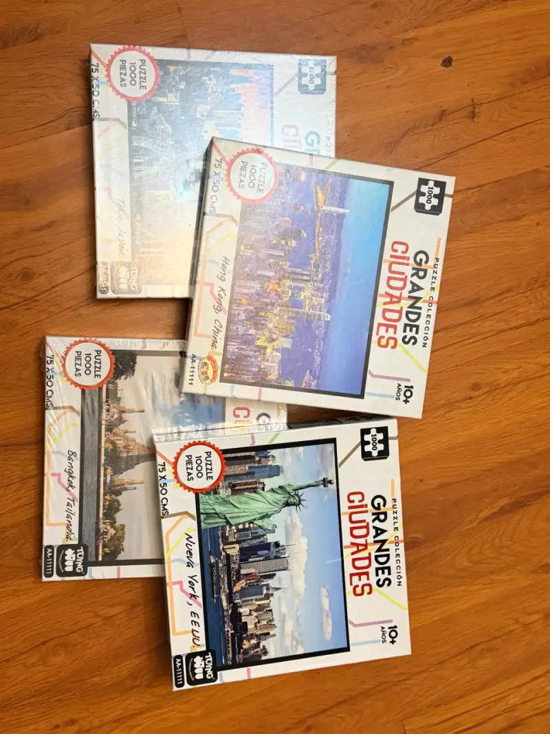 Puzzle 1000 Piezas Ciudades del Mundo - 5