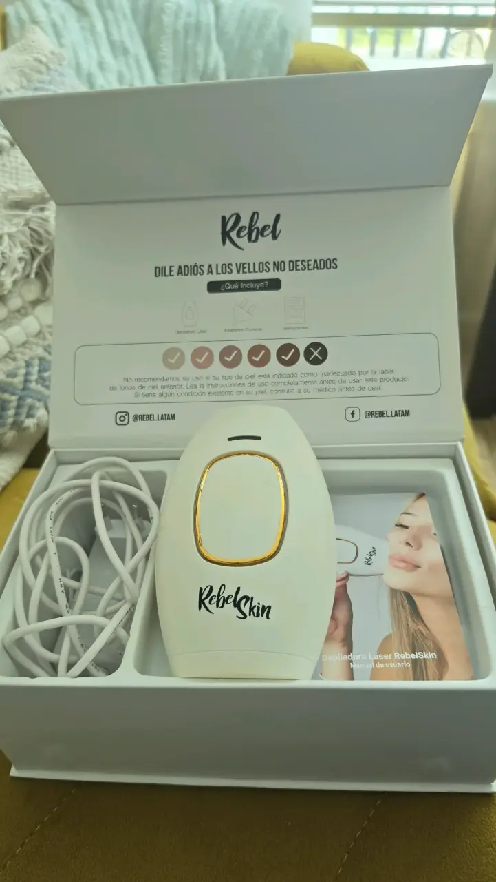 Depiladora Láser Rebel Skin Portátil - 4