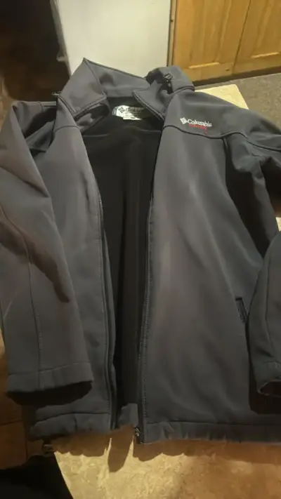 Chaqueta Softshell Columbia Gris para Hombre - miniatura 1
