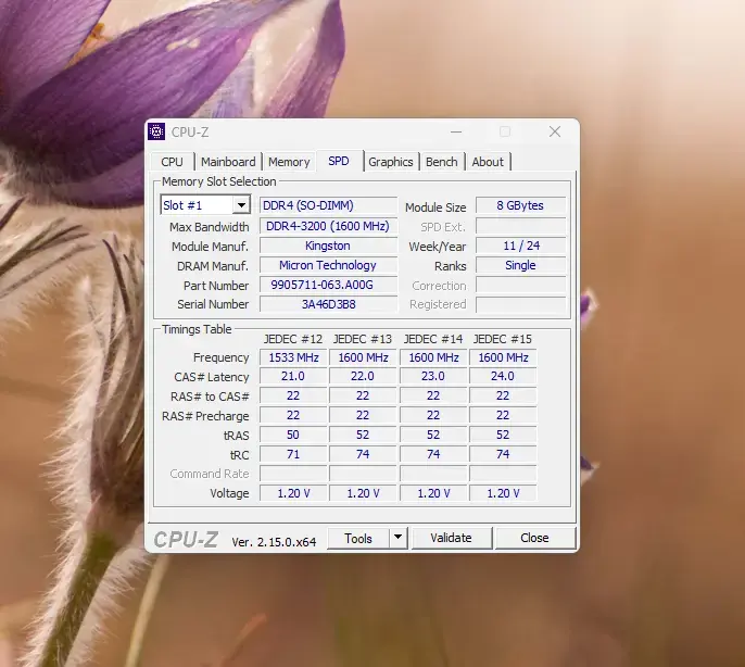 Memoria Ram Notebook Kingston : 16gb (2x8gb) Ddr4 - 2