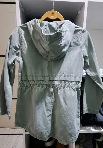 Parka verde con capucha Old Navy para mujer - miniatura 2