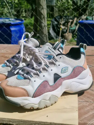 Zapatillas deportivas Skechers multicolor para mujer - miniatura 2