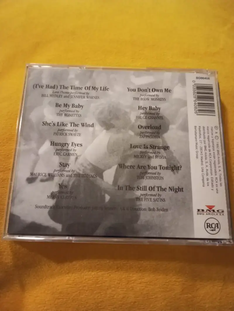 CD Dirty Dancing (Banda Sonora Original) – Edición - 2