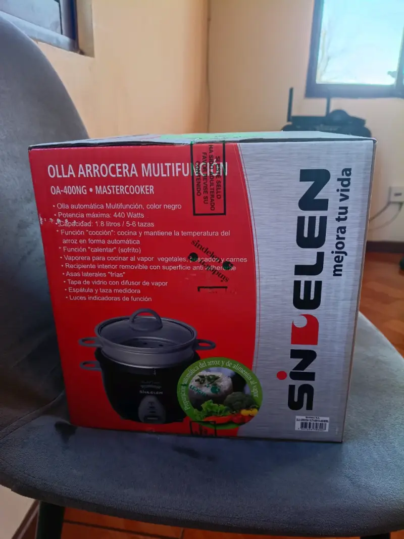 Olla arrocera multifunción Sindelen negra - 4