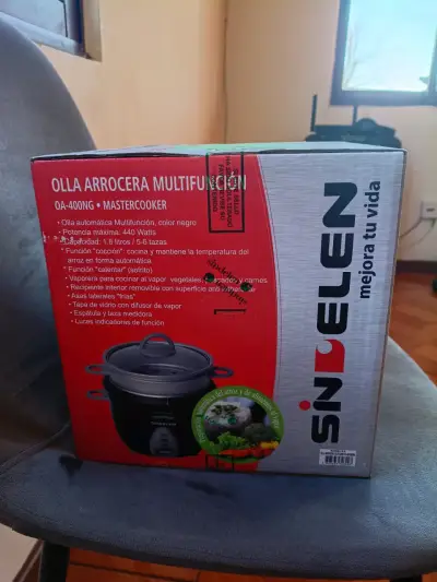 Olla arrocera multifunción Sindelen negra - miniatura 4