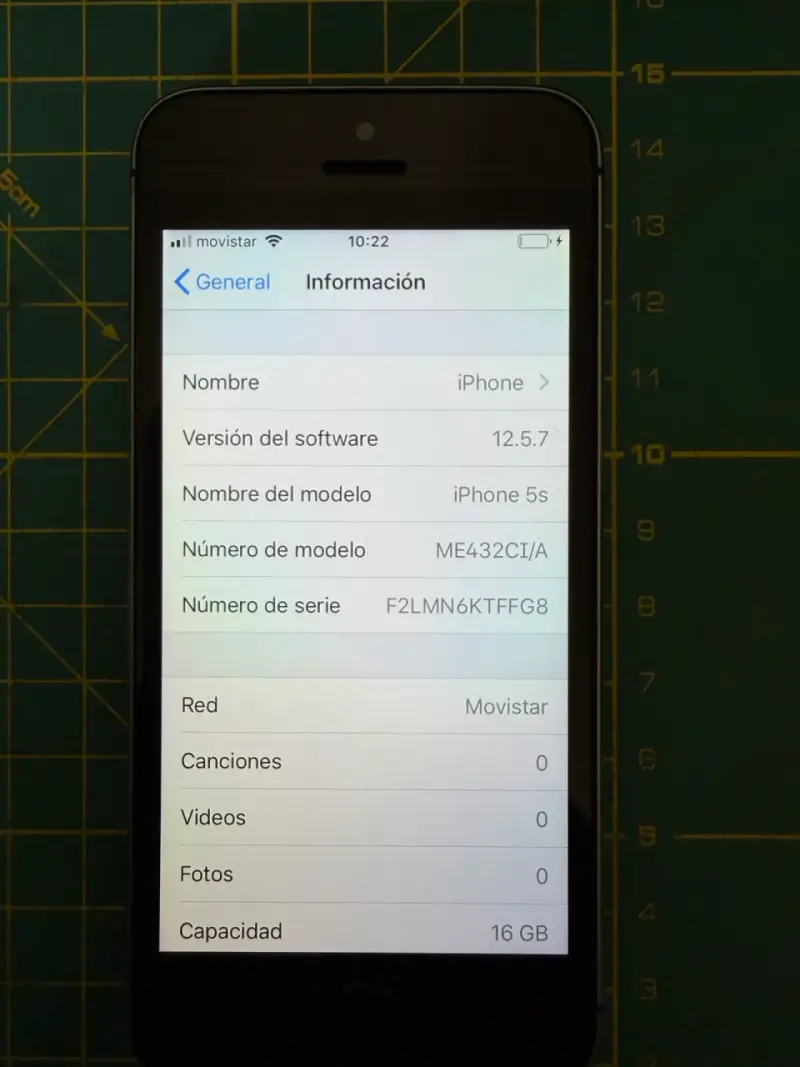 iPhone 5s 16GB en buen estado - 2