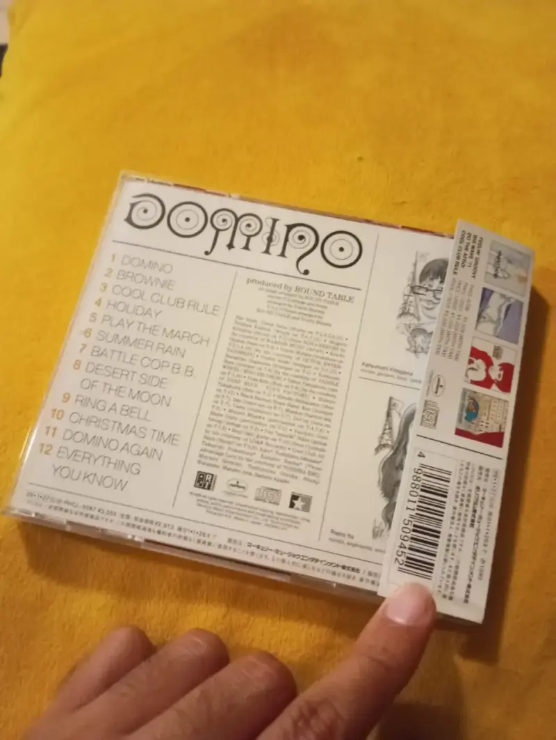 CD ROUND TABLE – Domino (1999) [Edición Japonesa c - 2