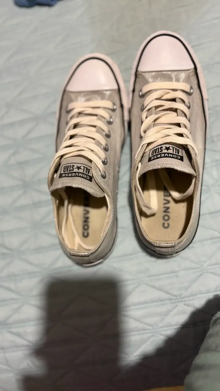 Zapatillas Converse All Star blancas clásicas - 2