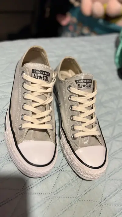 Zapatillas Converse All Star blancas clásicas - miniatura 3