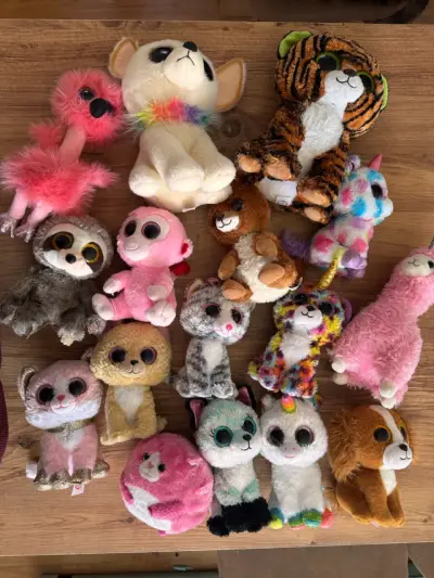 Lote Peluches TY Ojitos Brillantes - miniatura 1