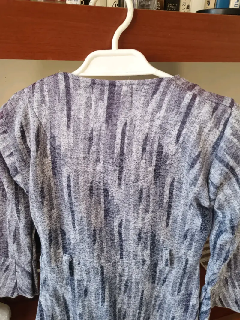 Vestido de punto gris Sweet Teens - 4