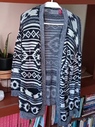 Cardigan de punto étnico H&M Divided - miniatura 1