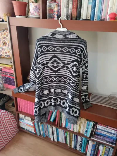 Cardigan de punto étnico H&M Divided - miniatura 2