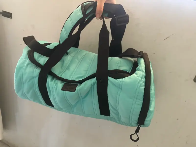 Bolso deportivo Saxoline turquesa acolchado - 3