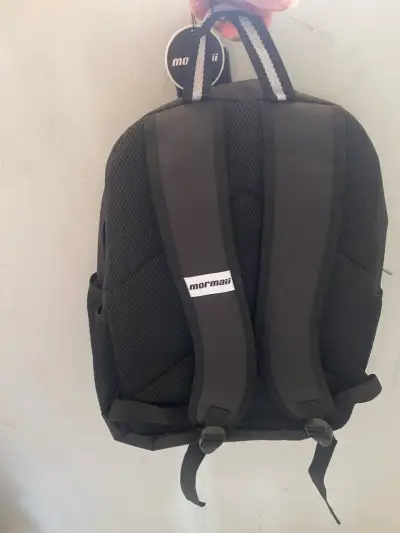 Mochila negra Mormaii con múltiples compartimentos - miniatura 2