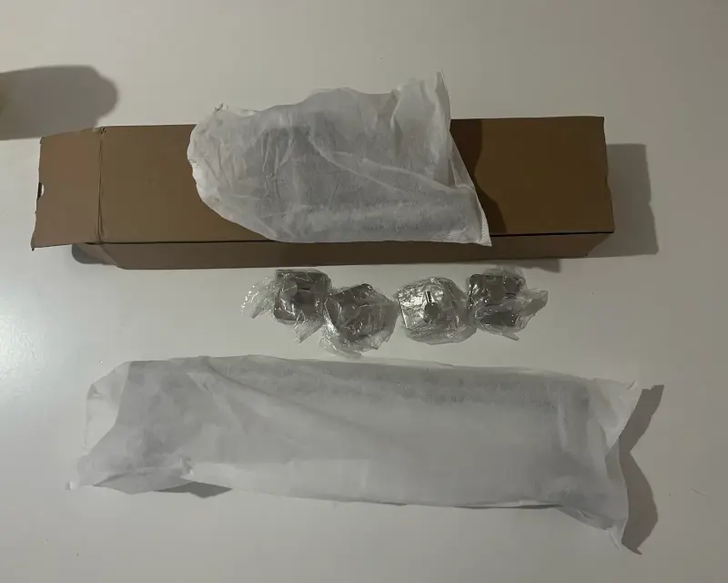 Set de barras de acero inoxidable para baño - 4
