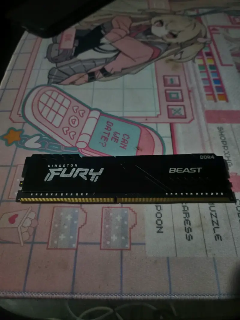 Memoria RAM de 8gb Kingston Fury Beast DDR4