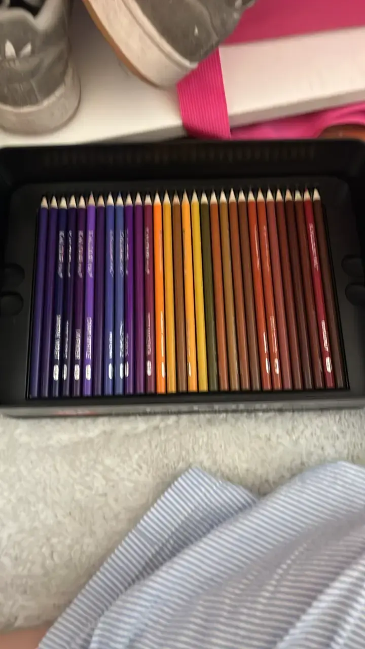 Set de lápices de colores kalour 180 pc - 6