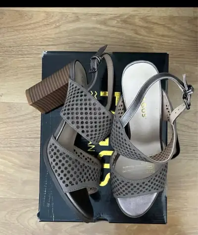 Sandalias de tacón Fagus Urban Women Pewter - miniatura 1