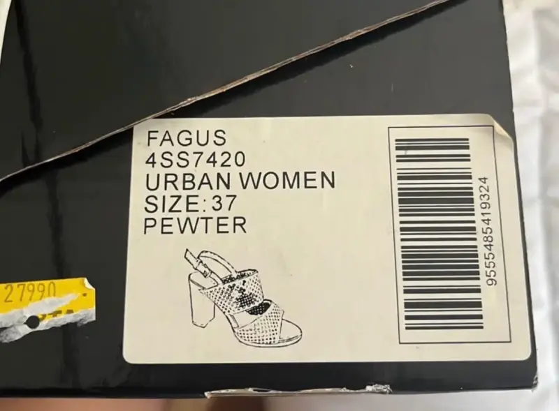 Sandalias de tacón Fagus Urban Women Pewter - 4