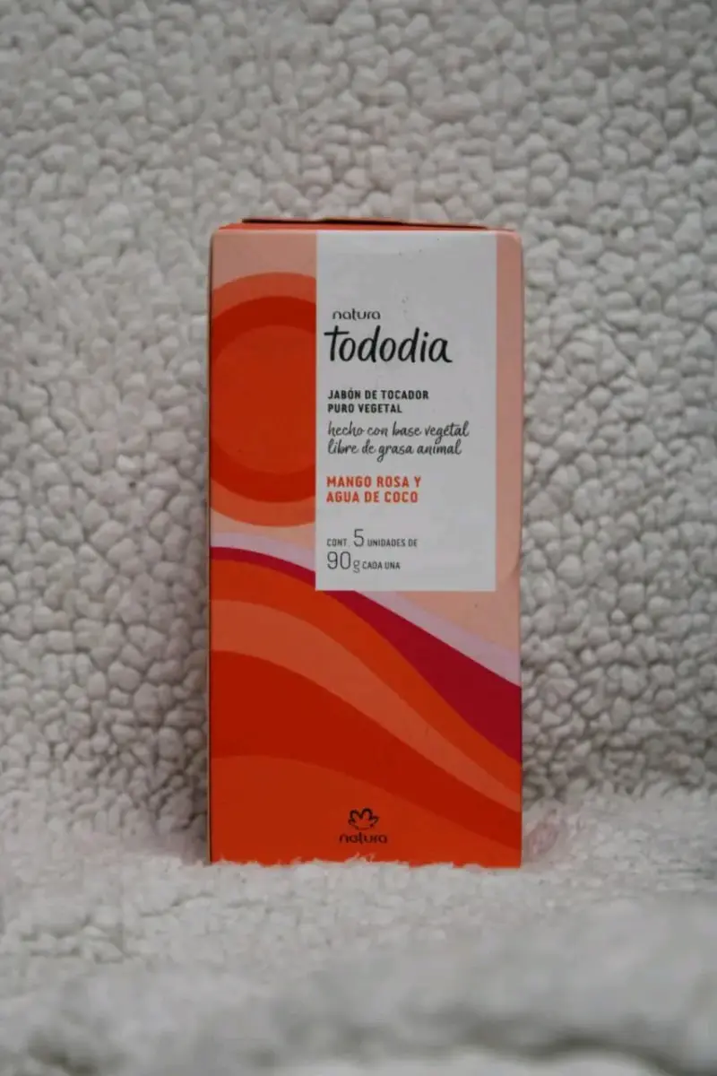 Jabón Natura Tododia Mango Rosa y Agua de Coco