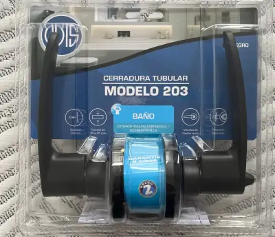 Cerradura tubular Odis modelo 203 para baño - miniatura 1