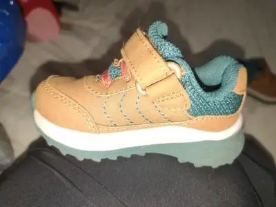 Zapatillas infantiles Merrell marrón y verde - miniatura 4