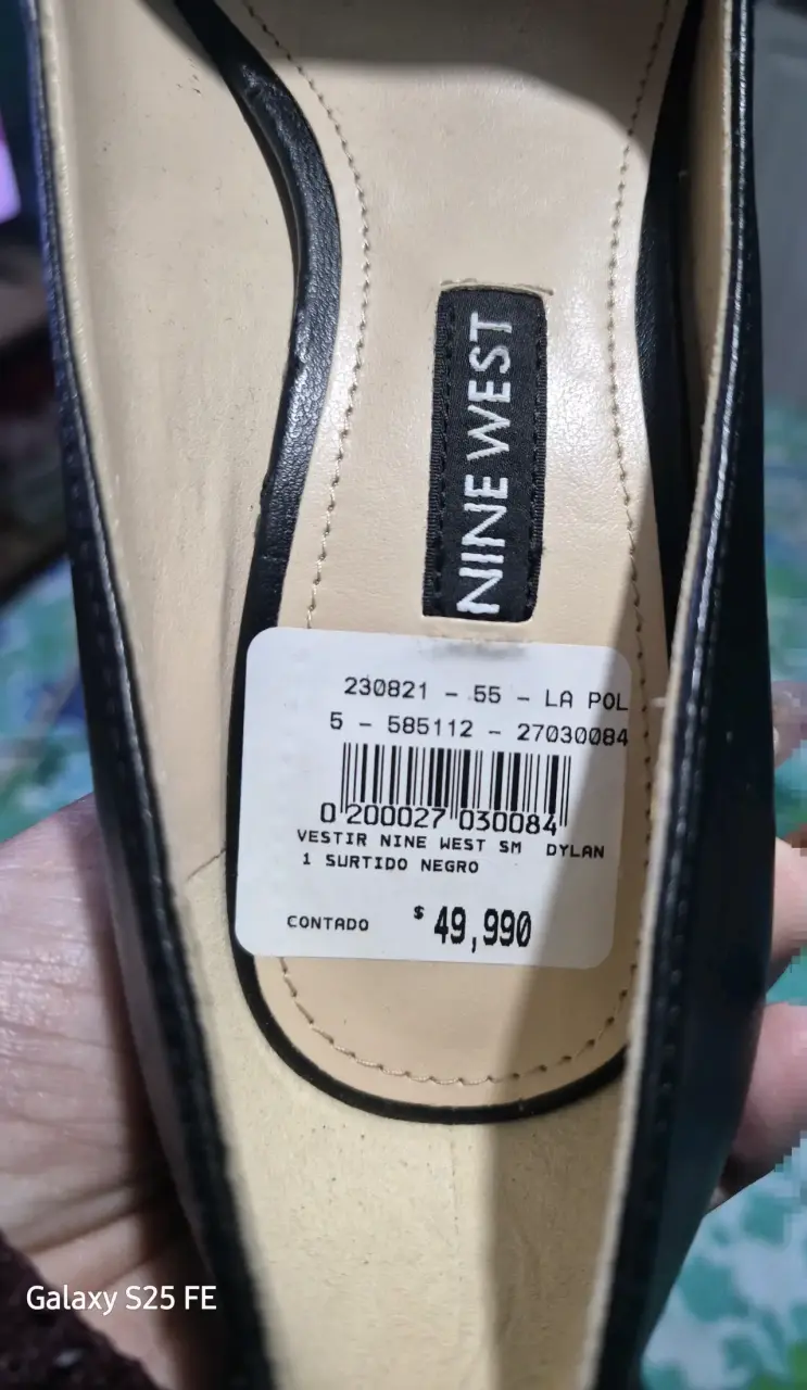 Zapatos de Tacón Negro Nine West Dylan - 4