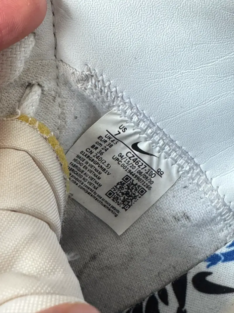 Zapatillas blancas Nike Blazer talla 37 - 6